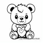 Kawaii aesthetic coloring pages