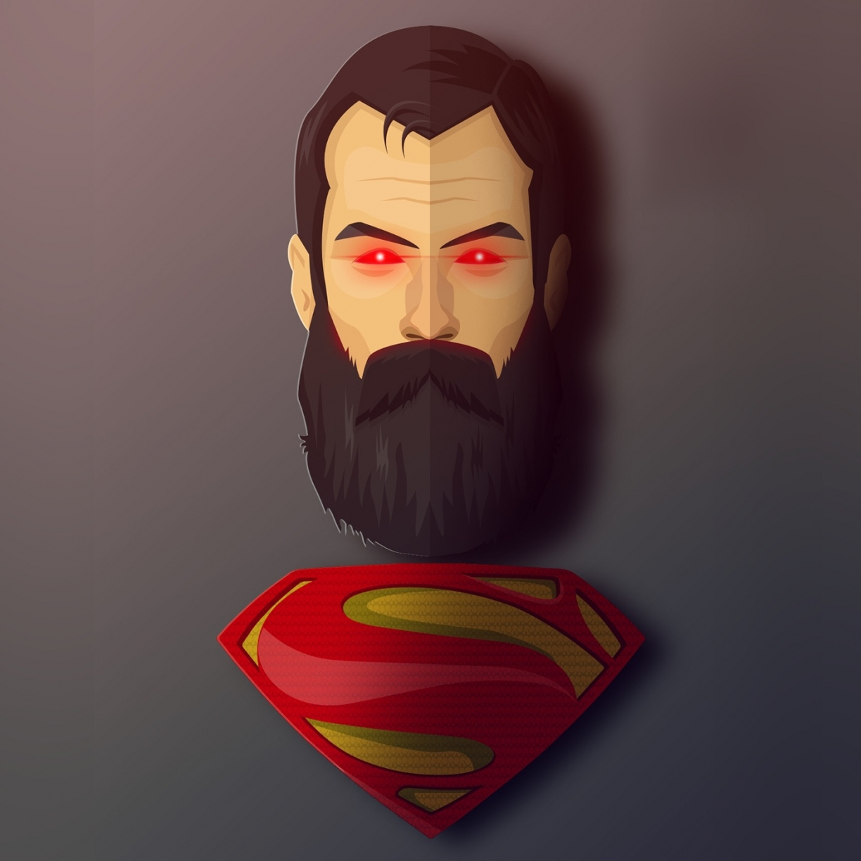 Wallpaper beard superhero artwork superman desktop wallpaper hd image picture background fcd