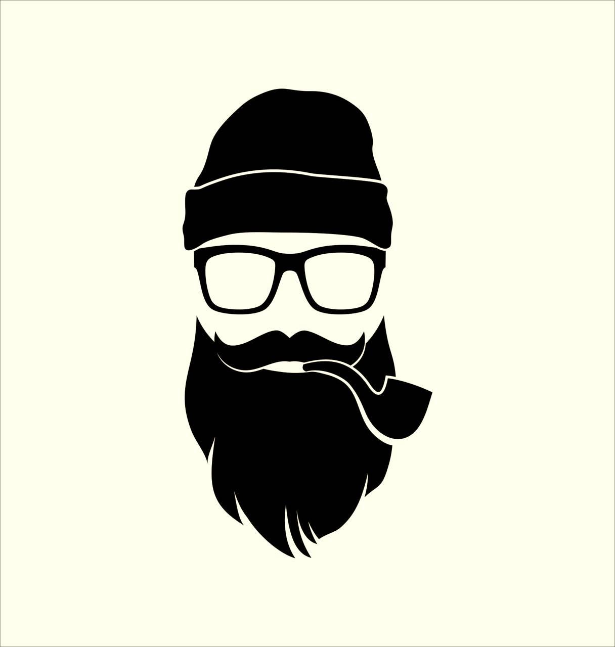 Beard man logo wallpapers