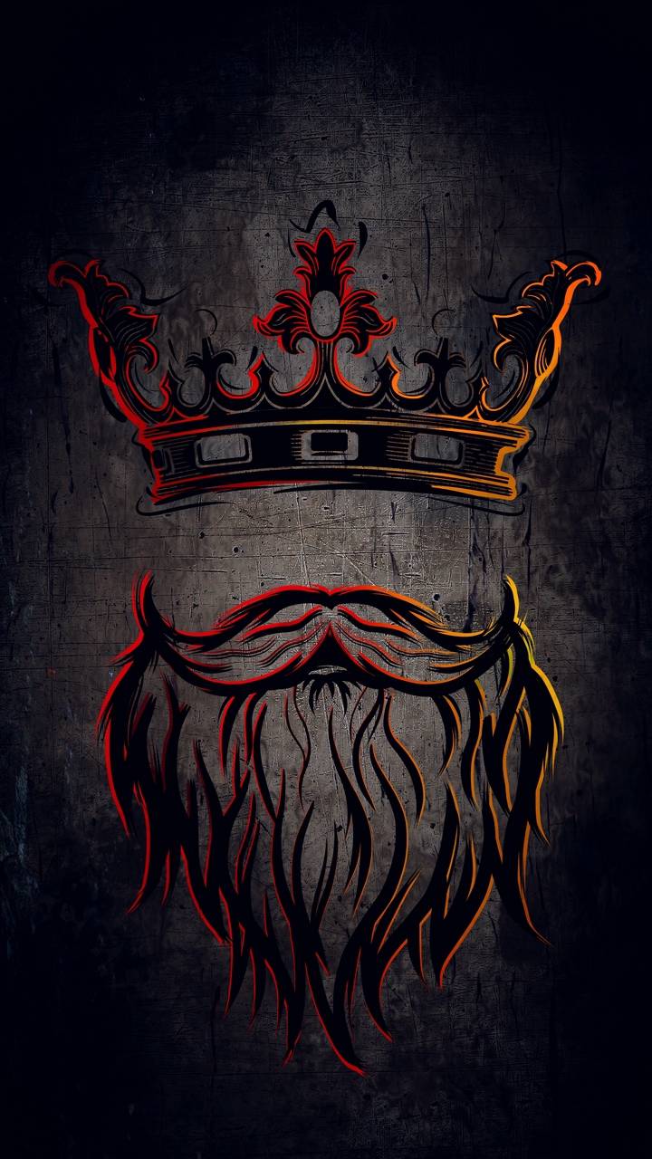 Beard king wallpaper