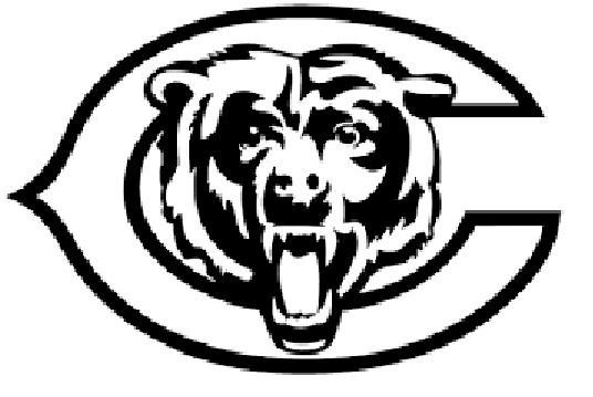 Chicago bears nfl vinyl decal window laptop any size any color