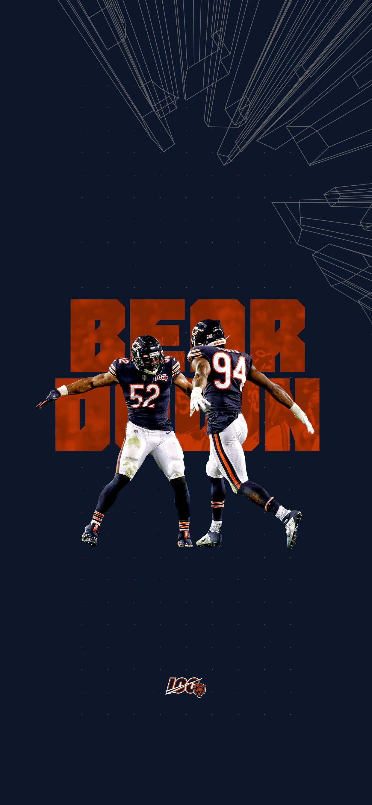 Chicago bears iphone hd wallpapers