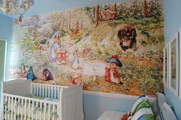 Pin on nursery wallpaper murals