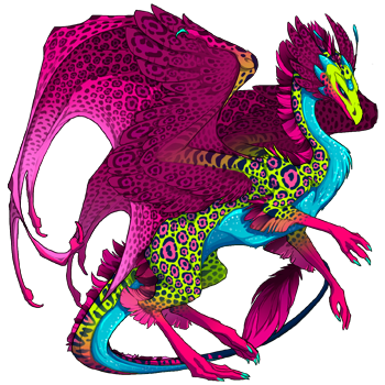 Lisa frank dragons dragon share flight rising