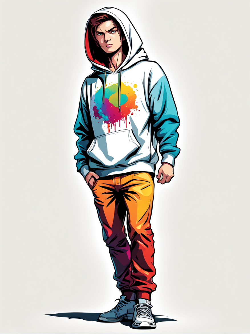 Colorful print ready vector art by santiago jimenez