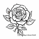 Flower coloring pages