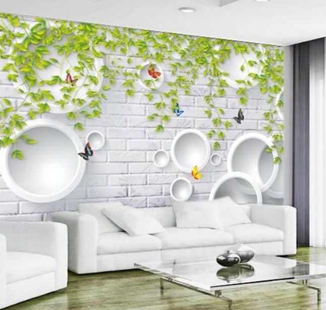 Interior Wall Decoration PVC Waterproof Floral Design Wallpaper - China  Wallpaper, 3D Wallpaper | Made-in-China.com