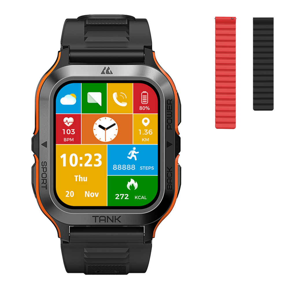 Tank m smartwatch rugged fitness tracker ipk waterproof â smartwatch online shop