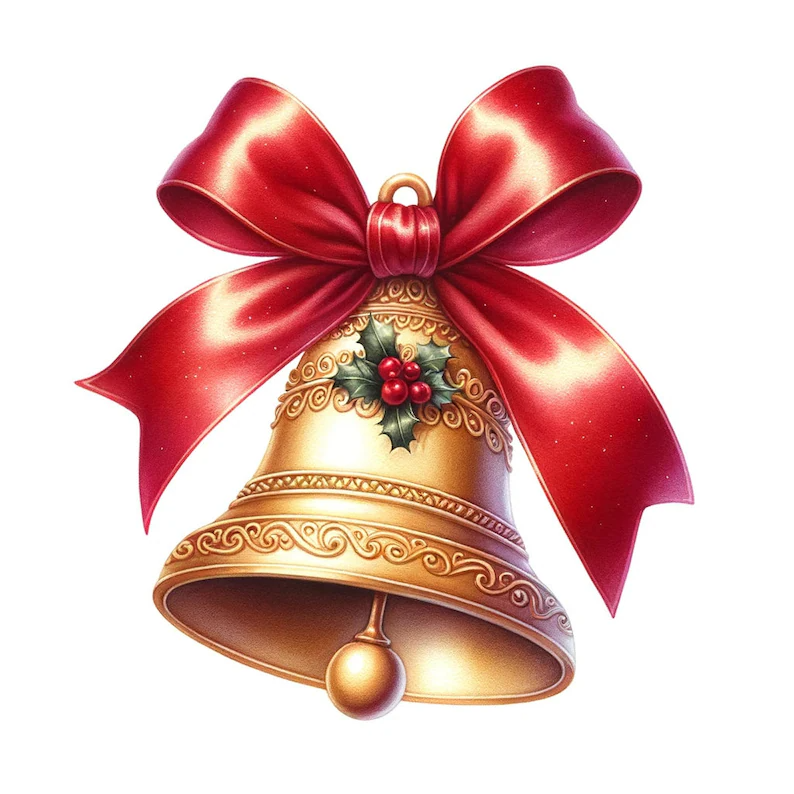 Christmas bells art