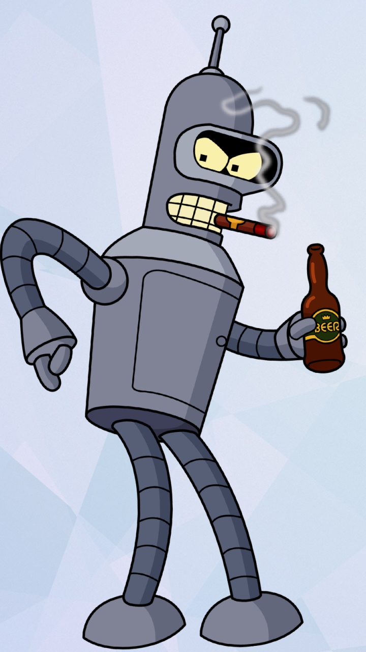 Wallpaper id tv show futurama phone wallpaper bender futurama x free download