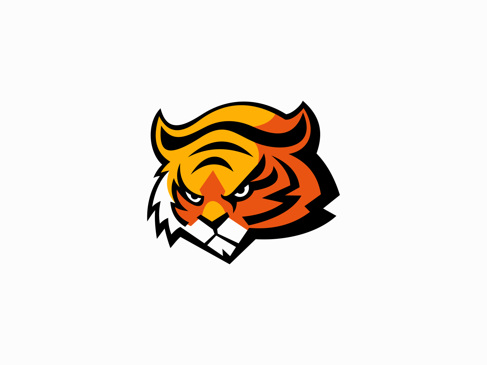 Tiger logo by lucian radu on