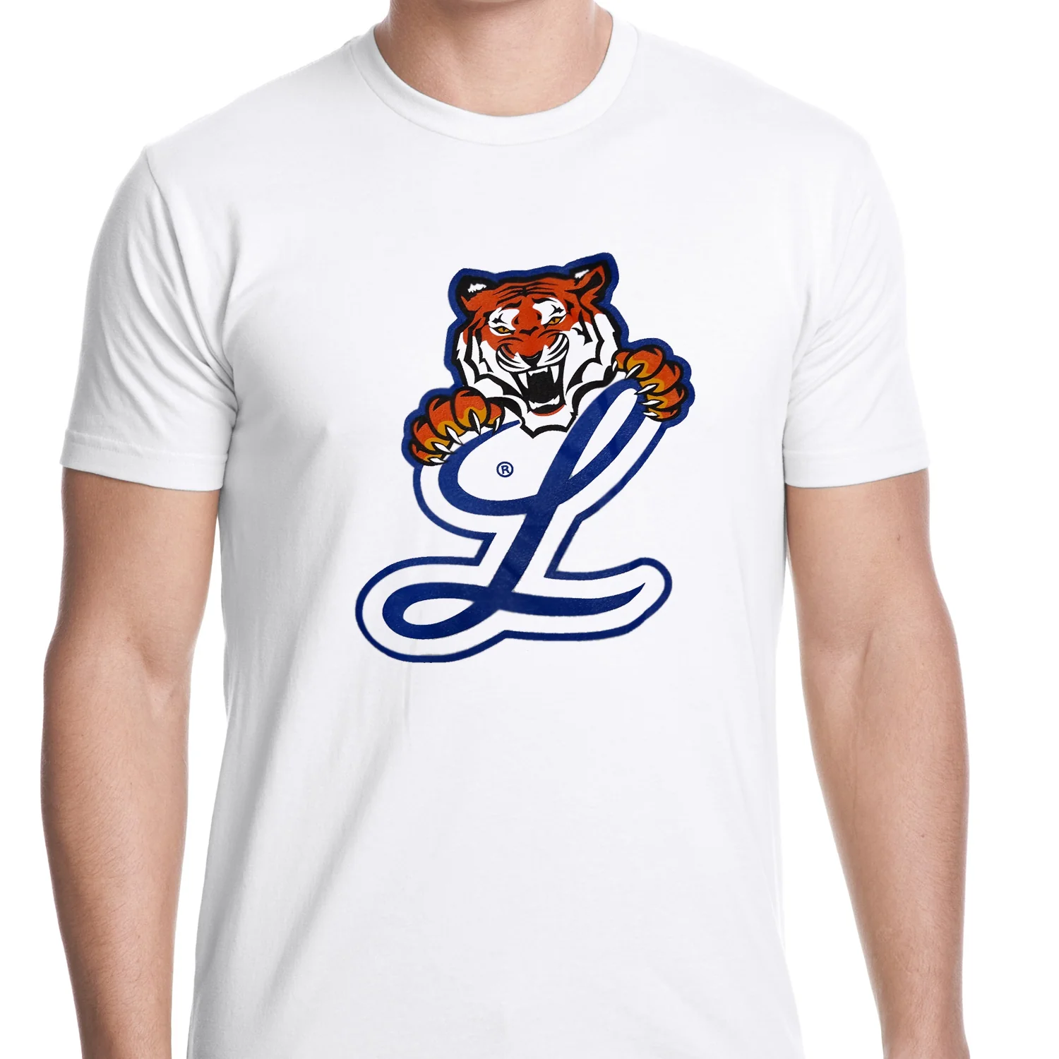 Tigres del licey tiger logo white t