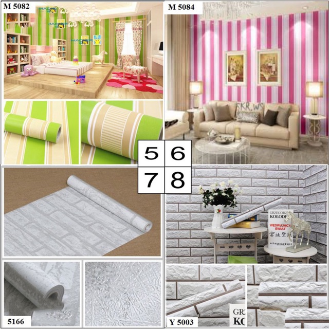 Jual wallpaper dinding wallsticker sticker dinding cm x m terbaik termurah indonesia