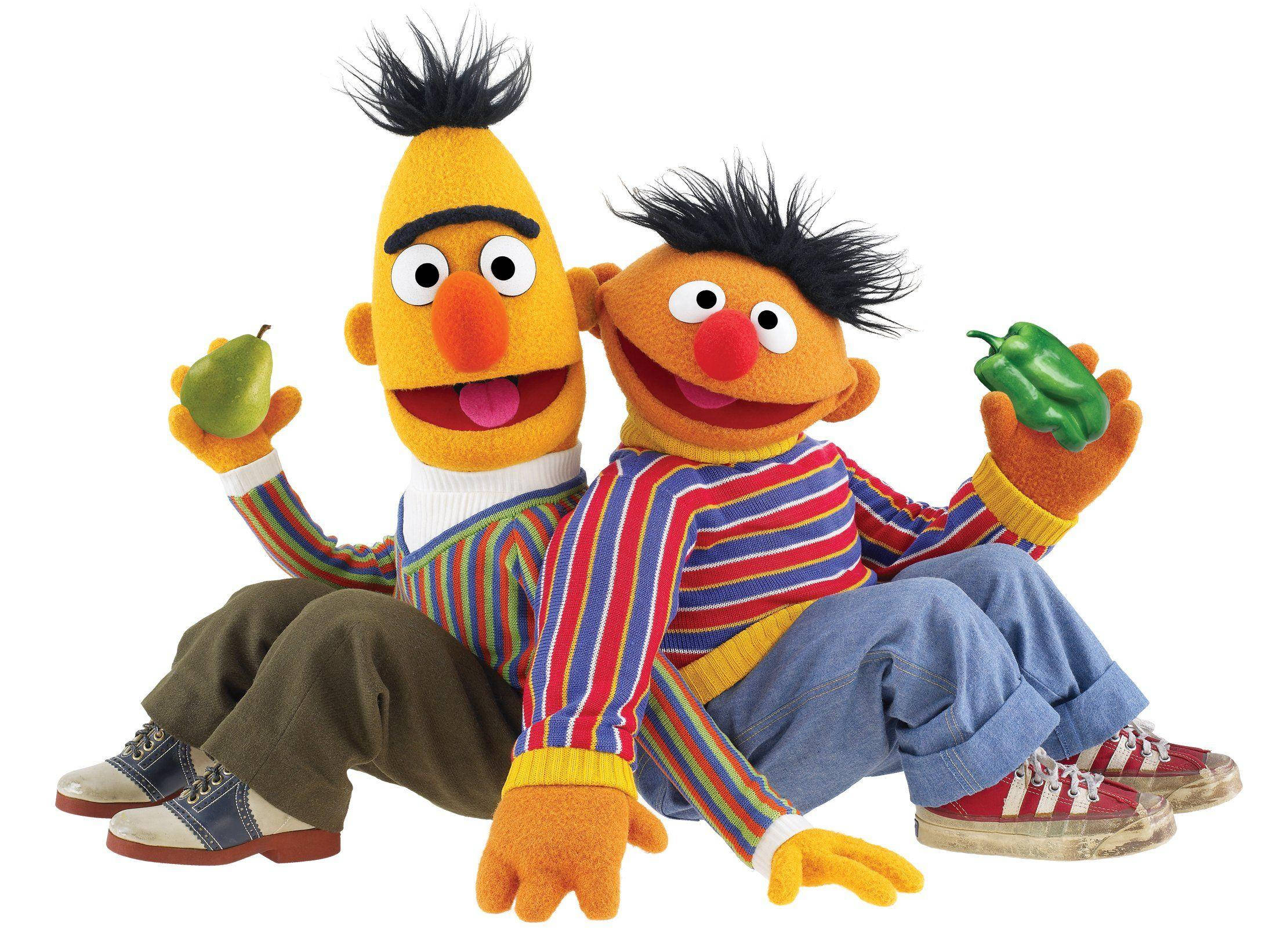 Download sesame street ernie and bert wallpaper