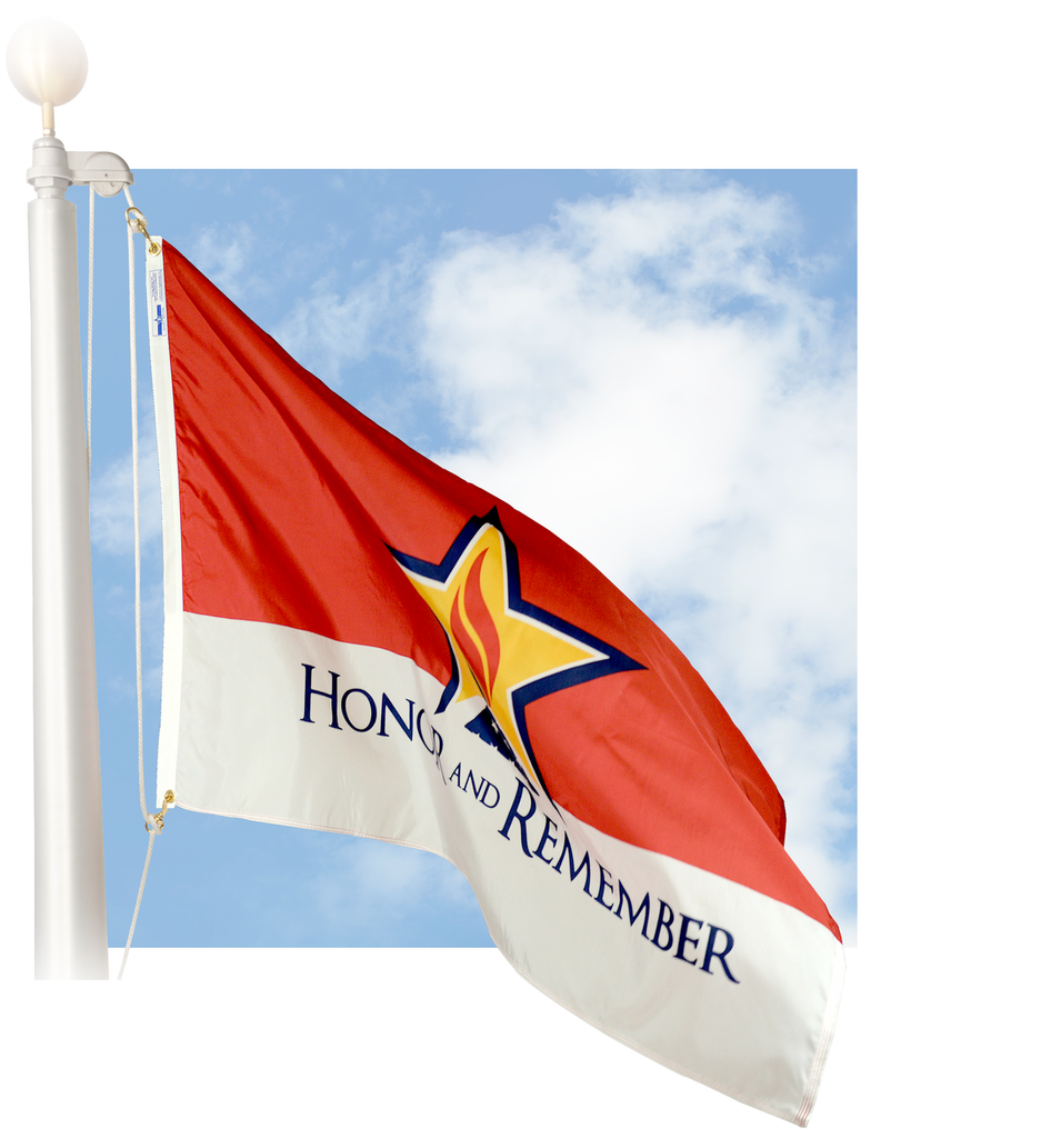 Honor and remember flag liberty flags the american wave