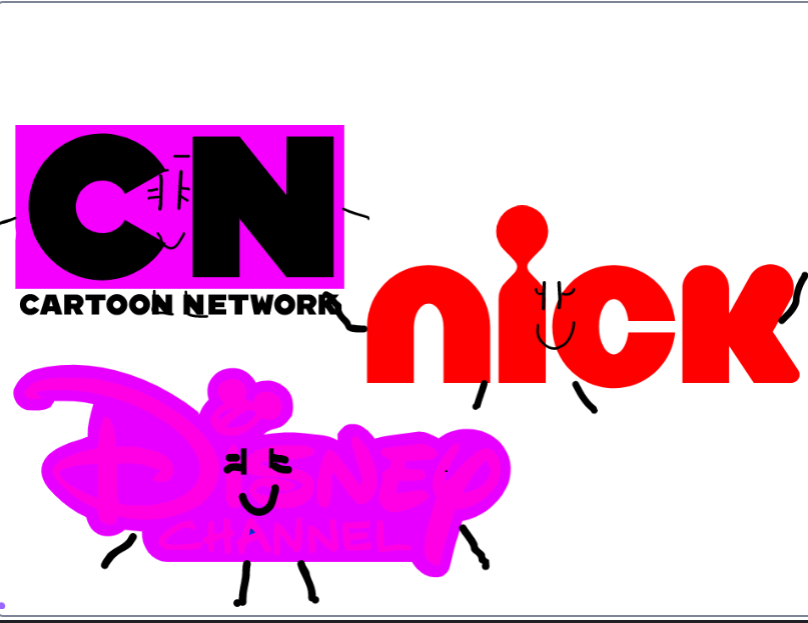 Disney channel nick and cn as bfdi characters by amare on