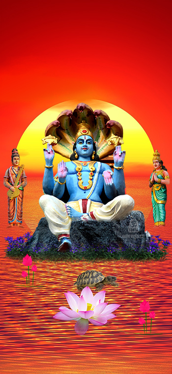 Vishnu bhagwan beautiful images