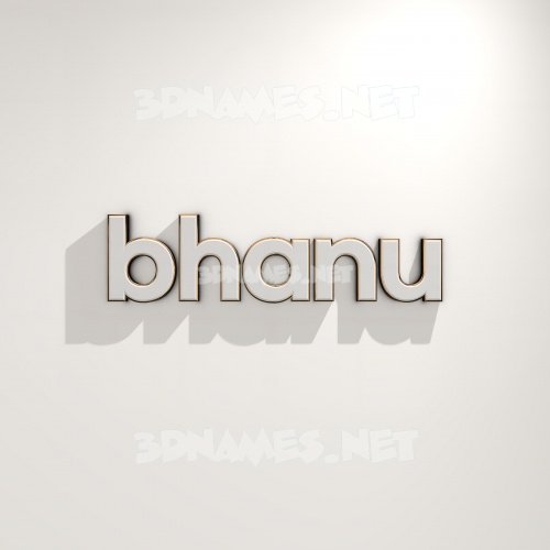 Preview of black background d name for bhanu