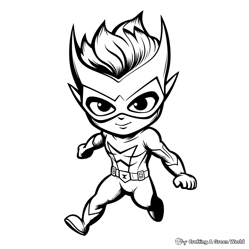 Pj masks coloring pages