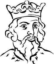 King with crown â