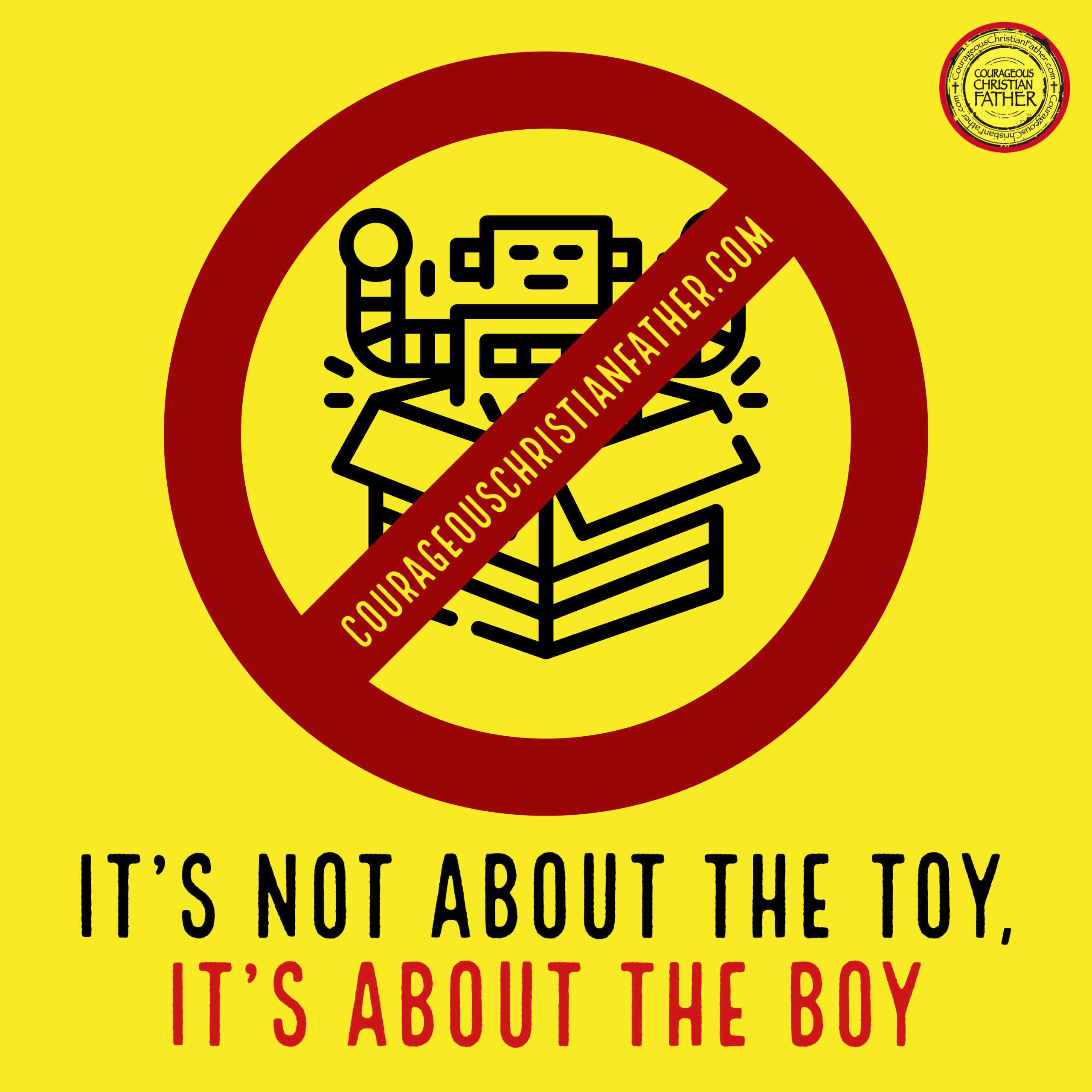 Its not about the toy its about the boy