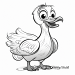 Dodo bird coloring pages