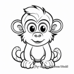 Cartoon animals coloring pages
