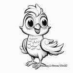 Cartoon animals coloring pages