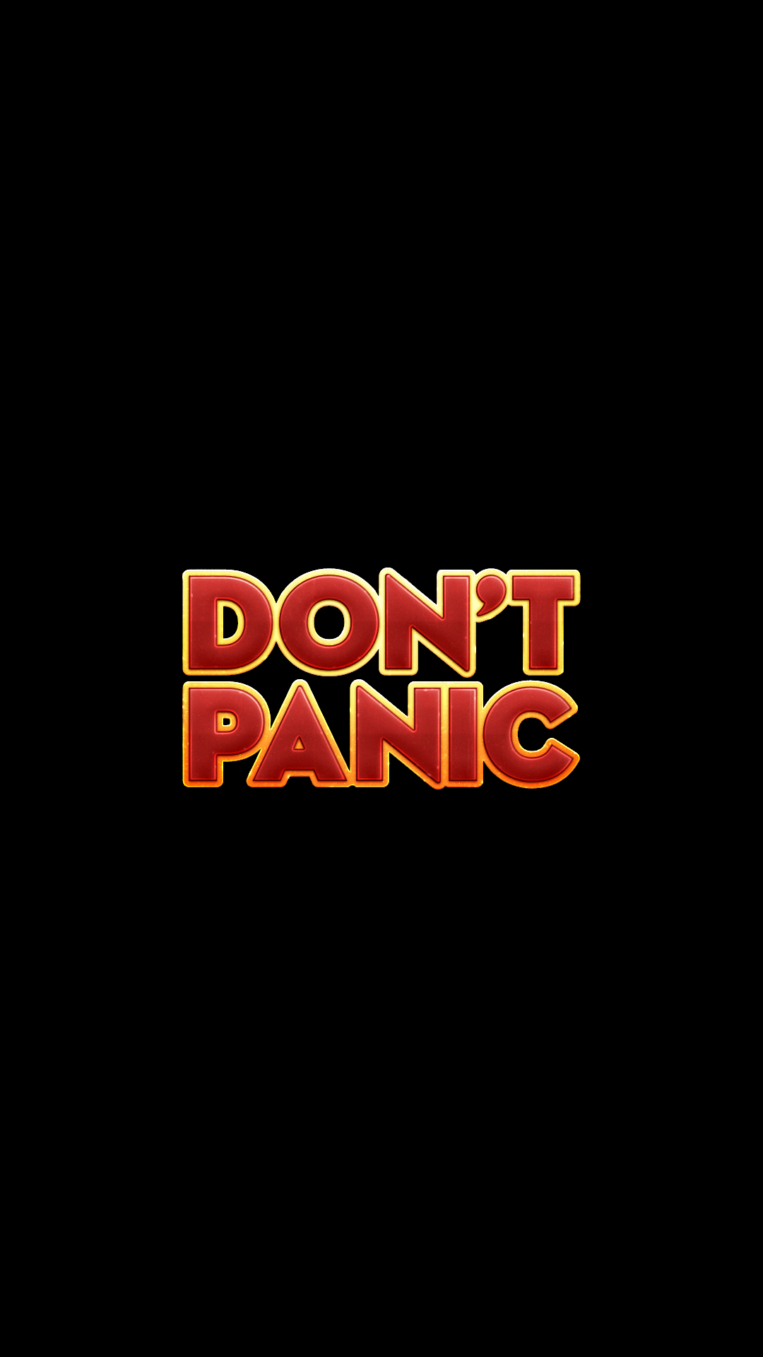 Dont panic wallpapers