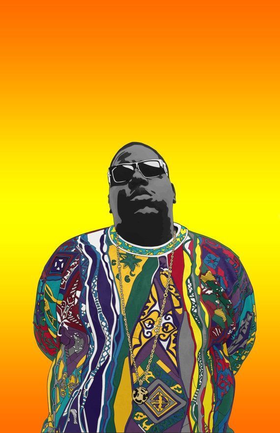 Pin by bludasher on hip hop notorious big art rapper art hip hop artwork