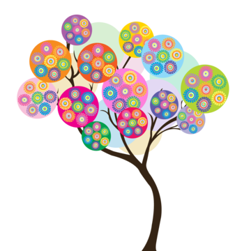 Color tree png transparent images free download vector files