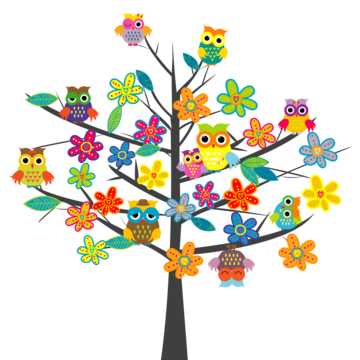 Color tree png transparent images free download vector files