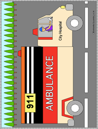 Vehicles coloring pages