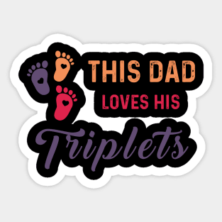 Triplets stickers for sale