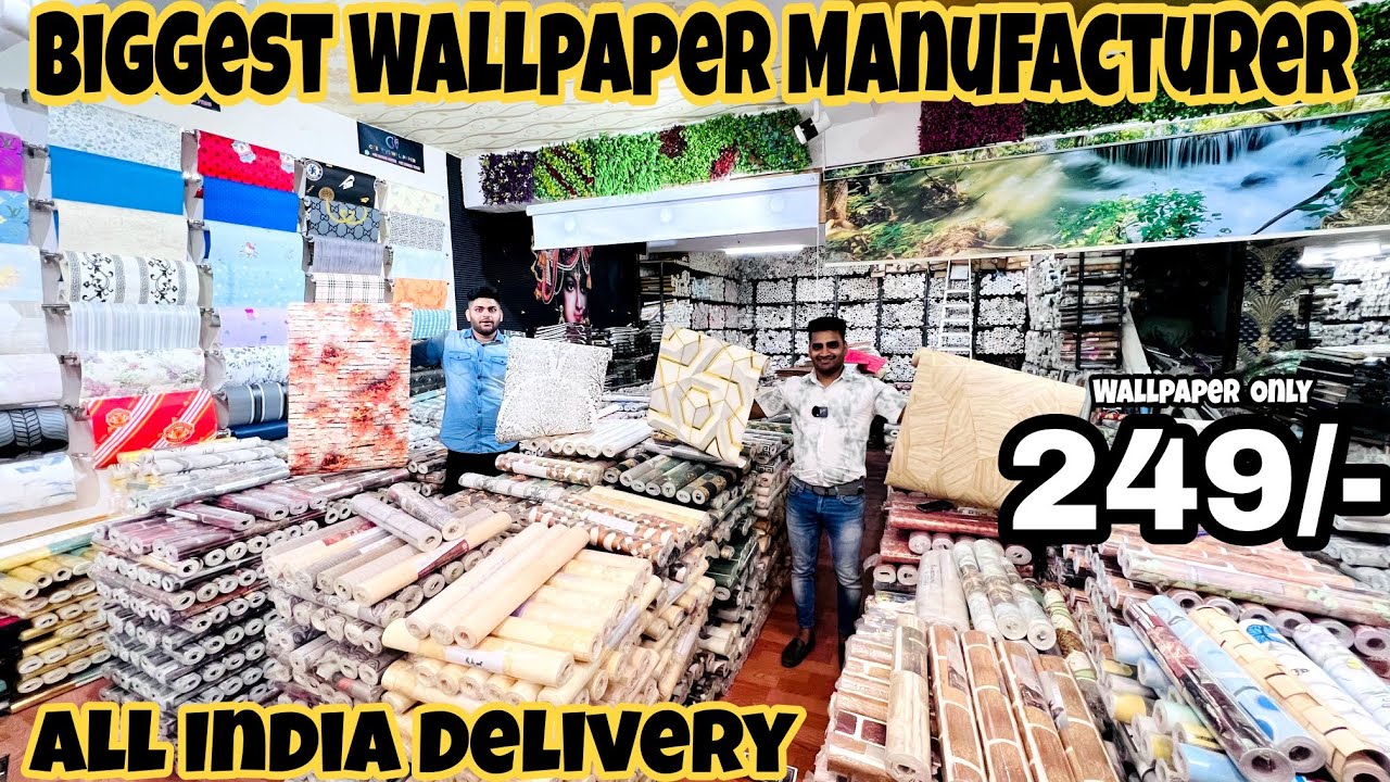 Biggest wallpaper manufacturer in delhi wallpaper market in delhi wholesale wallpaper market