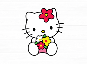 Hello kitty svg