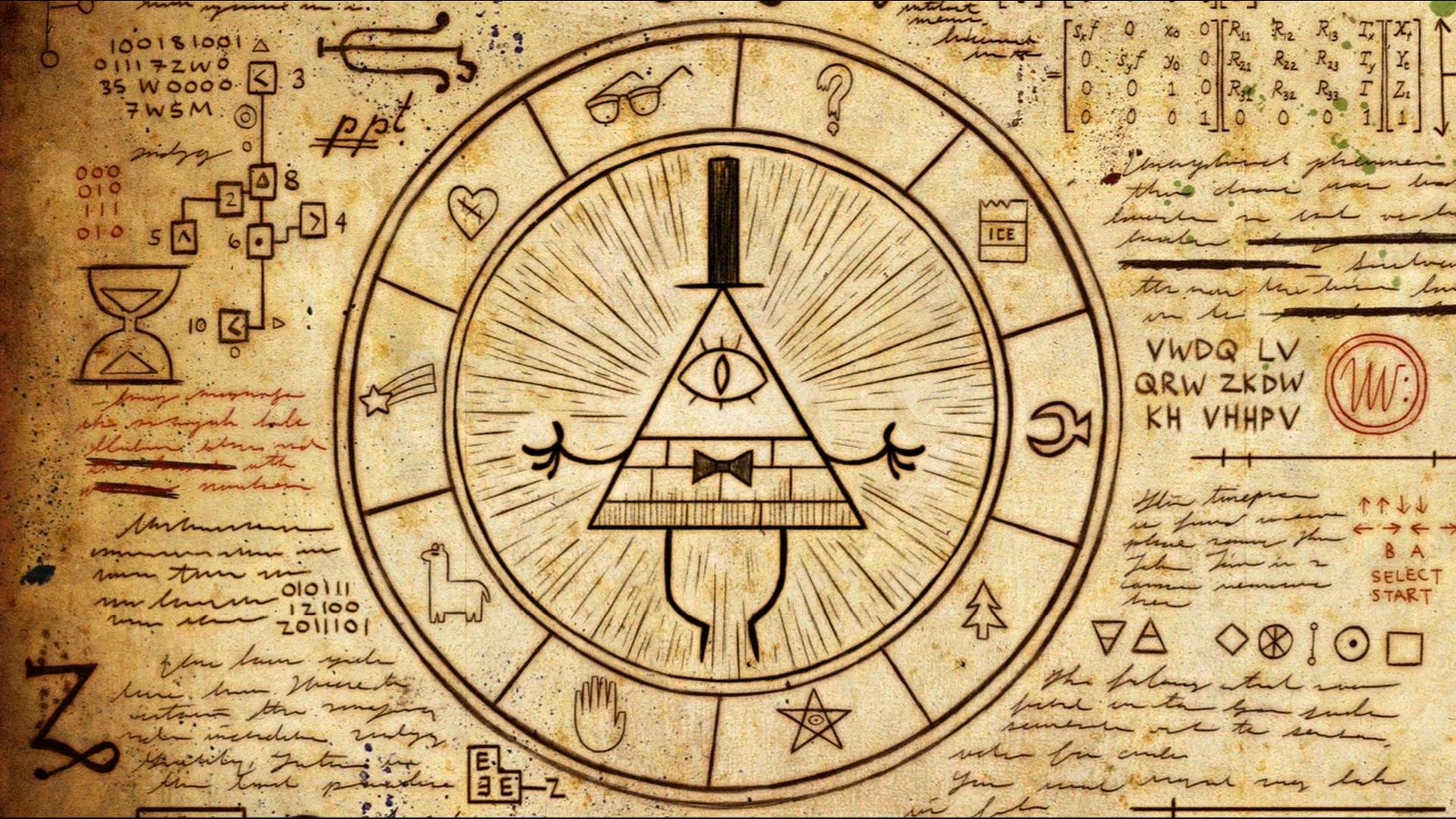 Bill cipher hd papers und hintergrãnde