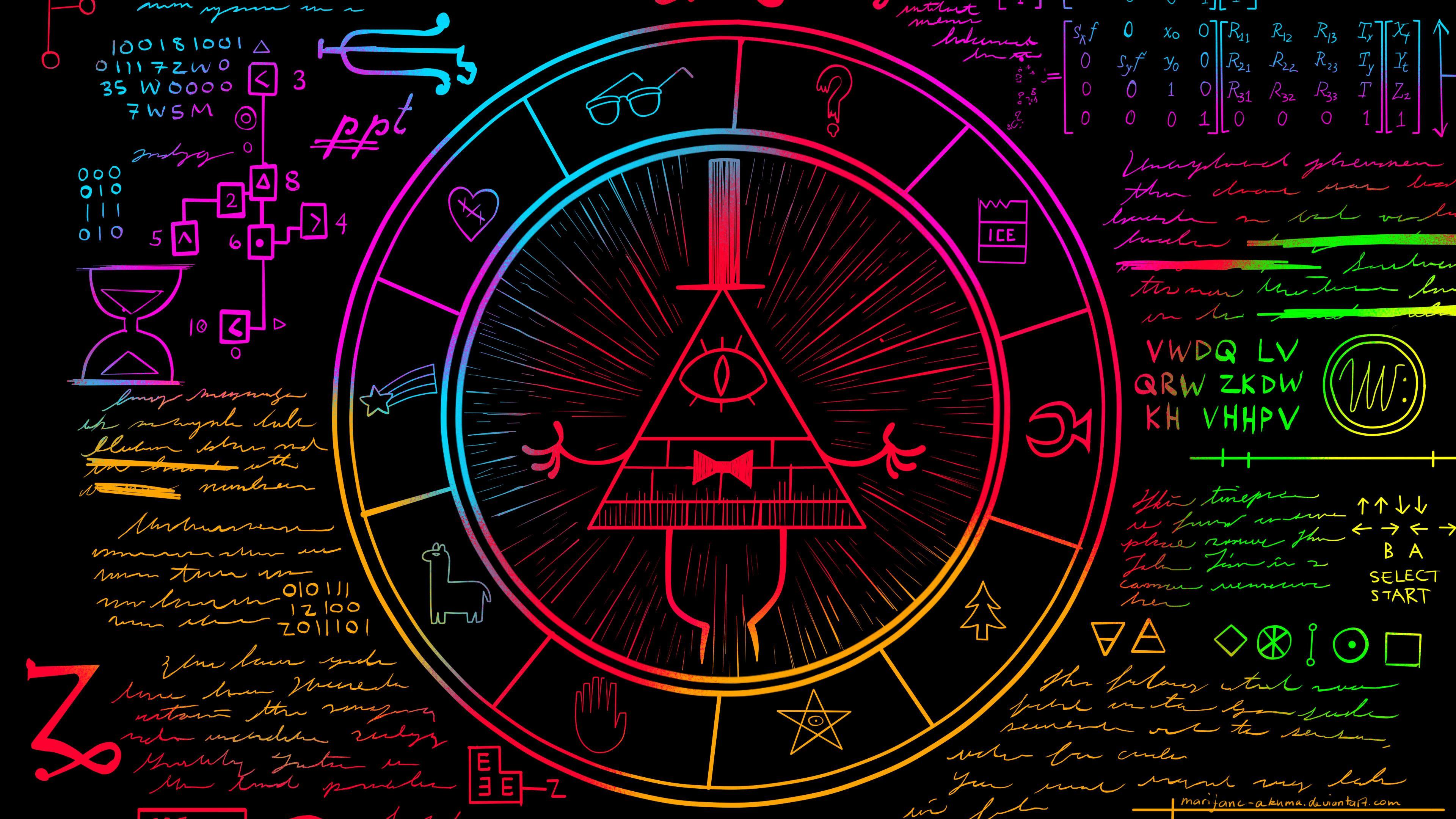 Gravity falls bill wallpapers