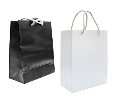 Black paper bag png transparent images free download vector files