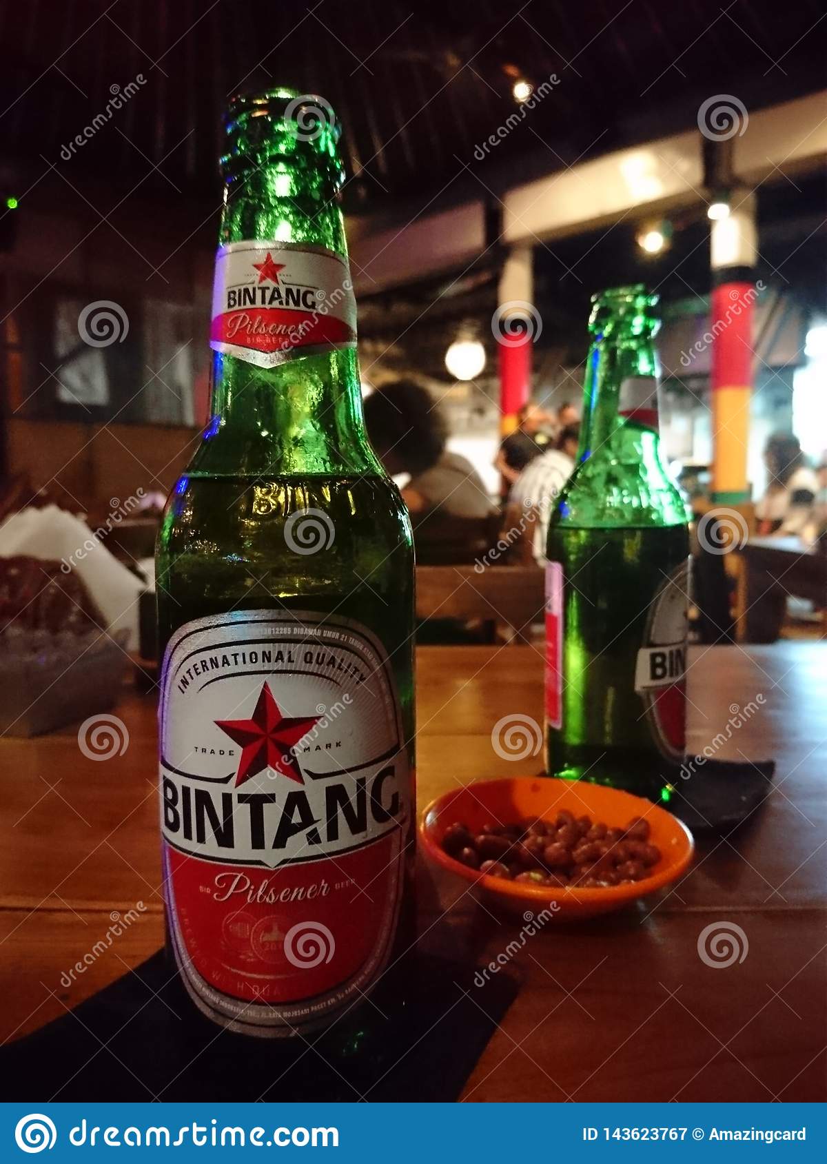 Bintang beer stock photos