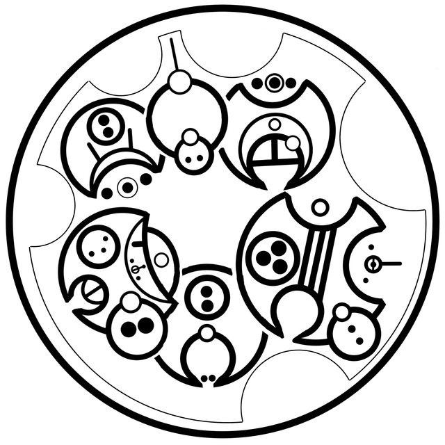 Circular gallifreyan