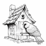 Cardinal coloring pages