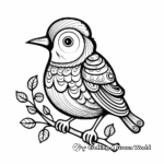 Blue bird coloring pages