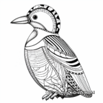 Bird coloring pages for adults