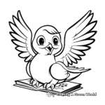 Dove coloring pages