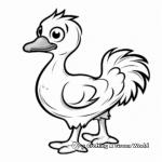 Dodo bird coloring pages