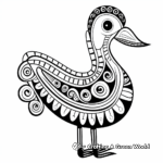 Dodo bird coloring pages