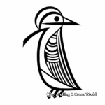 Woodpecker coloring pages