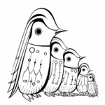 Woodpecker coloring pages