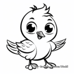 Dove coloring pages